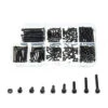 Assortiment De Vis à Tête Cylindrique Et écrous En Acier Noir M2 LemonFPV