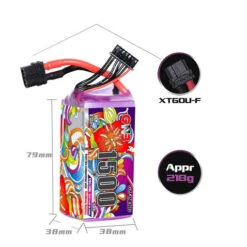 Batterie LiHV GaoNeng GNB 6S 1500mAh 120C -Boutique D'Experts En Drones batterie lihv gaoneng gnb 6s 1500mah 120c 4