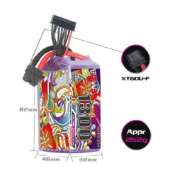 Batterie LiHV GaoNeng GNB 8S 1300mAh 120C -Boutique D'Experts En Drones batterie lihv gaoneng gnb 8s 1300mah 120c 5