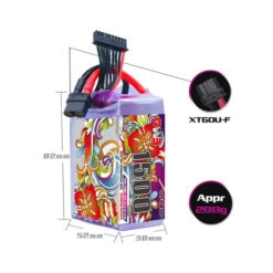 Batterie LiHV GaoNeng GNB 8S 1500mAh 120C -Boutique D'Experts En Drones batterie lihv gaoneng gnb 8s 1500mah 120c 3