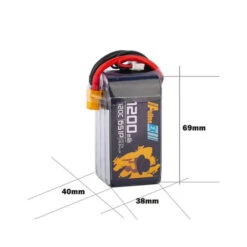 Batterie LiPo Auline EX 6S 1200mAh 120C -Boutique D'Experts En Drones batterie lipo auline ex 6s 1200mah 120c 5