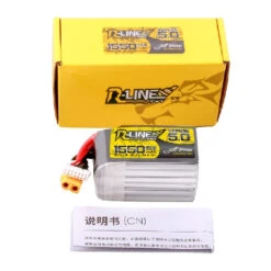 Batterie LiPo Tattu R-Line V5.0 6S 1550mAh 150C -Boutique D'Experts En Drones batterie lipo tattu r line v50 6s 1550mah 150c 4
