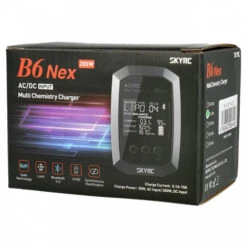 Chargeur SkyRC B6 Nex AC/DC (AC 50W - DC 200W) -Boutique D'Experts En Drones chargeur 12v220v skyrc b6 nex 6s 4