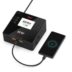 Chargeur Duo ISDT K2 Air (AC 200W DC 2x 500W) -Boutique D'Experts En Drones chargeur duo isdt k2 air ac 200w dc 2x 500w 5