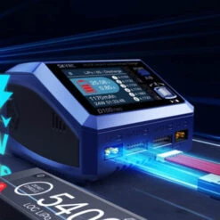 Chargeur SkyRC D100 Neo Duo AC/DC (AC 100W DC 2x 100W) -Boutique D'Experts En Drones chargeur skyrc d100 neo duo acdc ac 100w dc 2x 100w 5