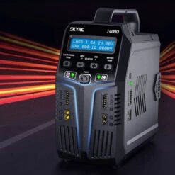 Chargeur T400Q Quattro AC/DC (4x 100W) - SkyRC -Boutique D'Experts En Drones chargeur t400q quattro acdc 4x 100w skyrc 6
