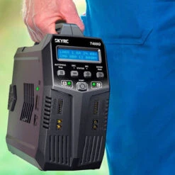 Chargeur T400Q Quattro AC/DC (4x 100W) - SkyRC -Boutique D'Experts En Drones chargeur t400q quattro acdc 4x 100w skyrc 8