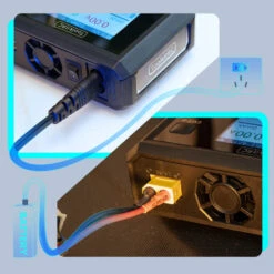 Chargeur ToolKitRC M7AC AC/DC 6S (AC 100W - DC 300W) -Boutique D'Experts En Drones chargeur toolkitrc m7ac acdc 6s ac 100w dc 300w 5