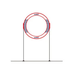 Circle Race Gate 78 X 78 Cm Avec Base Tools Gemfan