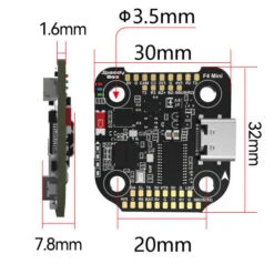 Contrôleur De Vol SpeedyBee F405 Mini ICM42688P -Boutique D'Experts En Drones controleur de vol speedybee f405 mini icm42688p 2