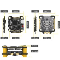 Contrôleur De Vol SpeedyBee F722 V3 BMI270 -Boutique D'Experts En Drones controleur de vol speedybee f722 v3 bmi270 2