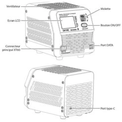 Déchargeur Et Testeur De Batterie SkyRC BD380 380W -Boutique D'Experts En Drones dechargeur et testeur de batterie skyrc bd380 380w 2