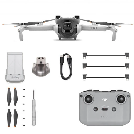 DJI Mini 3 Avec Radiocommande DJI RC-N1 1 DJI Mini 3 Avec Radiocommande DJI RC-N1