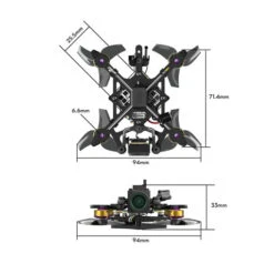 Drone Flywoo Flybee 16 DJI O4 HD 2S -Boutique D'Experts En Drones drone flywoo flybee 16 dji o4 hd 2s 6