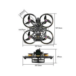 Drone Flywoo Flylens 75 DJI O4 HD 2S -Boutique D'Experts En Drones drone flywoo flylens 75 dji o4 hd 2s 5