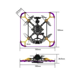 Drone Flywoo Flytimes 85 DJI O4 HD 2S -Boutique D'Experts En Drones drone flywoo flytimes 85 dji o4 hd 2s 3