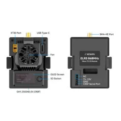 Émetteur BetaFPV ELRS 868 Mhz 2W Micro TX V2 -Boutique D'Experts En Drones emetteur betafpv elrs 868 mhz 2w micro tx v2 5