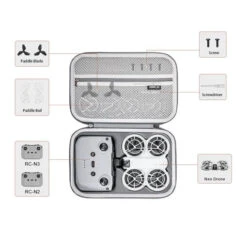 Étui De Transport STARTRC Lite Version Pour DJI Neo Et DJI RC-N3 -Boutique D'Experts En Drones etui de transport startrc lite version pour dji neo et dji rc n3 4