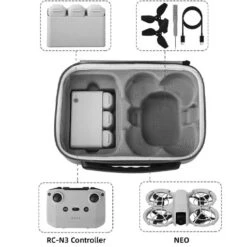 Étui De Transport SunnyLife Pour DJI Neo Fly More Combo -Boutique D'Experts En Drones etui de transport sunnylife pour dji neo fly more combo 2