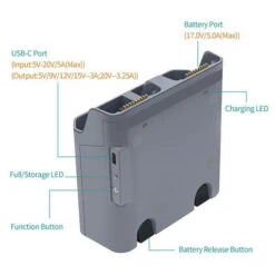 Hub De Charge YX Pour DJI Air 3 Et DJI Air 3S -Boutique D'Experts En Drones hub de charge yx pour dji air 3 et dji air 3s 2