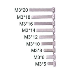 Kit 340 Vis Et écrous M3 LemonFPV à Tête Ronde En Acier Inoxydable -Boutique D'Experts En Drones kit 340 vis m3 lemonfpv a tete ronde en acier inoxydable 3