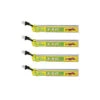 Kit De 5 Batteries LiHV CNHL Pizza Series 1S 350mAh 75C (BT2.0)