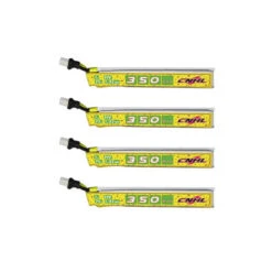 Kit De 5 Batteries LiHV CNHL Pizza Series 1S 350mAh 75C (BT2.0)