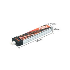 Pack De 5 Batteries LiHV BetaFPV LAVA 1S 260mAh 80C (BT2.0) -Boutique D'Experts En Drones pack de 5 batteries lihv betafpv lava 1s 260mah 80c bt20 2