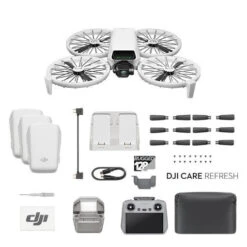 Pack DJI Flip Fly More Combo Avec Radiocommande DJI RC 2 + 128 Go + DJI Care 2 Ans