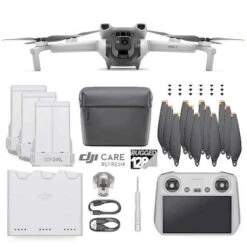 Pack DJI Mini 3 Fly More Combo Avec DJI RC + 128Go + DJI Care Refresh 2 Ans