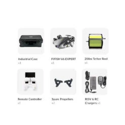 Qysea Fifish V6 Expert M200 - Drone Sous-marin Professionnel -Boutique D'Experts En Drones qysea fifish v6 expert m200 drone sous marin professionnel 6