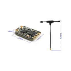 Récepteur RadioMaster RP3 V2 ELRS 2.4Gz Nano -Boutique D'Experts En Drones recepteur radiomaster rp3 v2 elrs 24gz nano 6