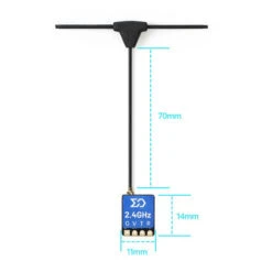 Récepteur Sub250 ELRS 2.4GHz Nano -Boutique D'Experts En Drones recepteur sub250 elrs 24ghz nano 4