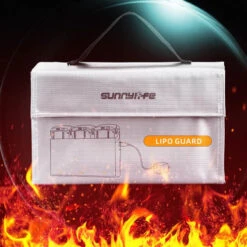 Sac De Sécurité SunnyLife Pour Batteries LiPo -Boutique D'Experts En Drones sac de securite sunnylife pour batteries lipo 7