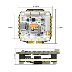 Stack Flywoo F722 Pro V2 55A BLS (30x30) MPU6000 -Boutique D'Experts En Drones stack flywoo f722 pro v2 55a bls 30x30 mpu6000 2