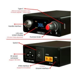 Station De Soudage Sequre MSS12 Pro -Boutique D'Experts En Drones station de soudage sequre mss12 pro 6