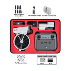 Valise De Transport étanche STARTRC Pour DJI Flip Fly More Combo -Boutique D'Experts En Drones valise de transport etanche startrc pour dji flip fly more combo 2